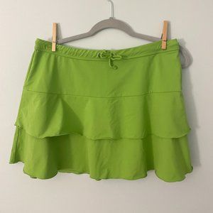 Athleta Green Athletic Skirt
